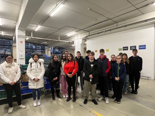 Üzemlátogatás a kaposvári Tesco áruházban